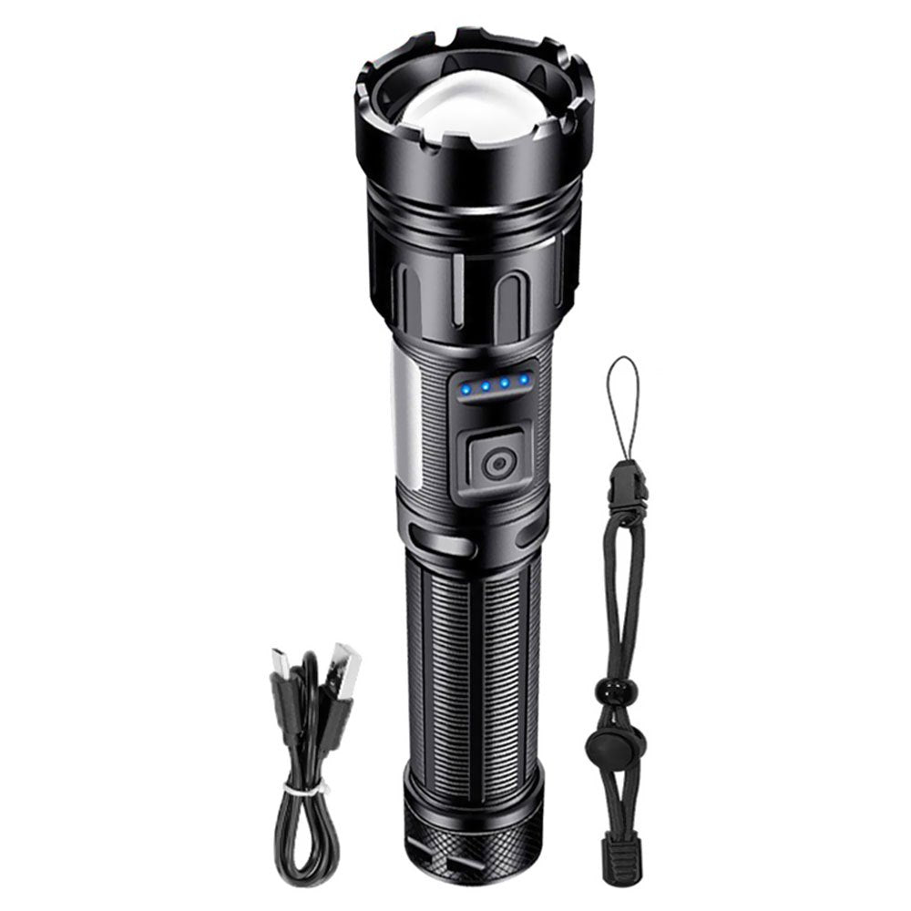 LED Flashlight with COB Work Light Rechargeable (5000LM)-1