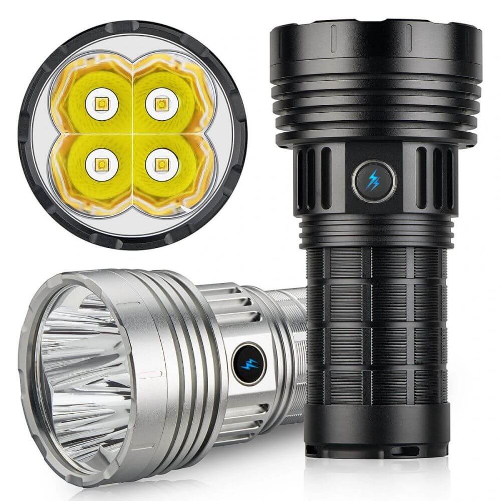 Haikelite HG50 8000 Lumens Rechargeable Flashlight-0