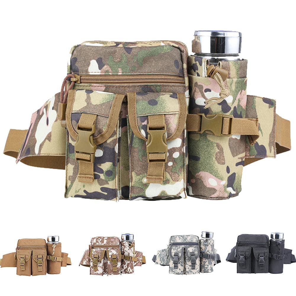 Tactical Outdoor Multi-pocket Multicolor Waist Pack-8