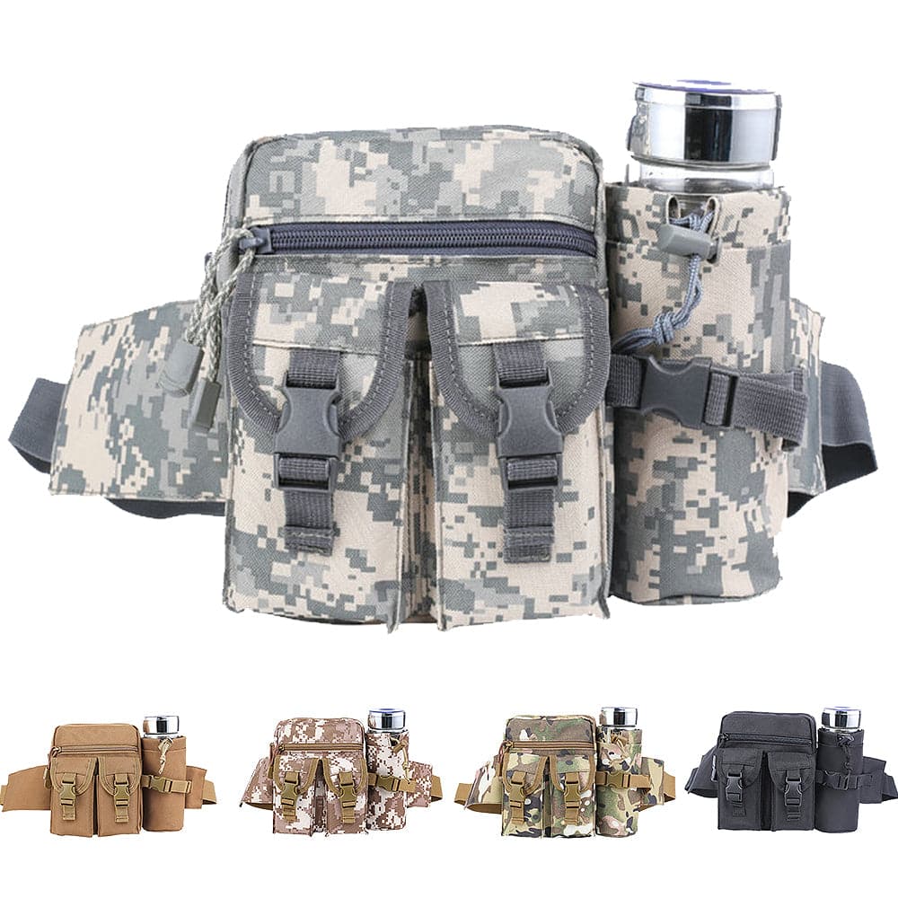 Tactical Outdoor Multi-pocket Multicolor Waist Pack-7