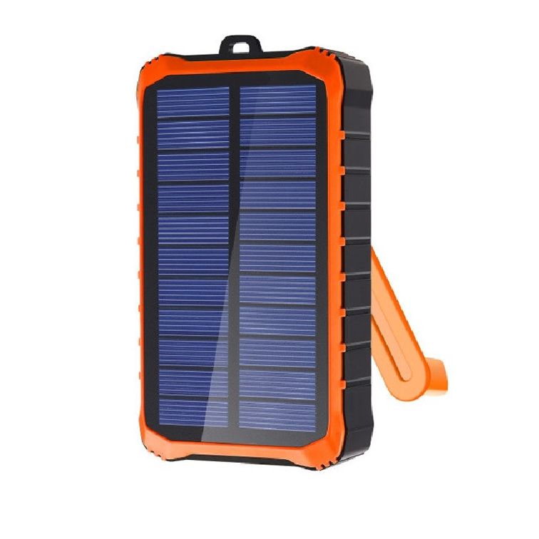 4smarts Solar Prepper Power Bank 12000mAh - Fekete (4S456633)-0