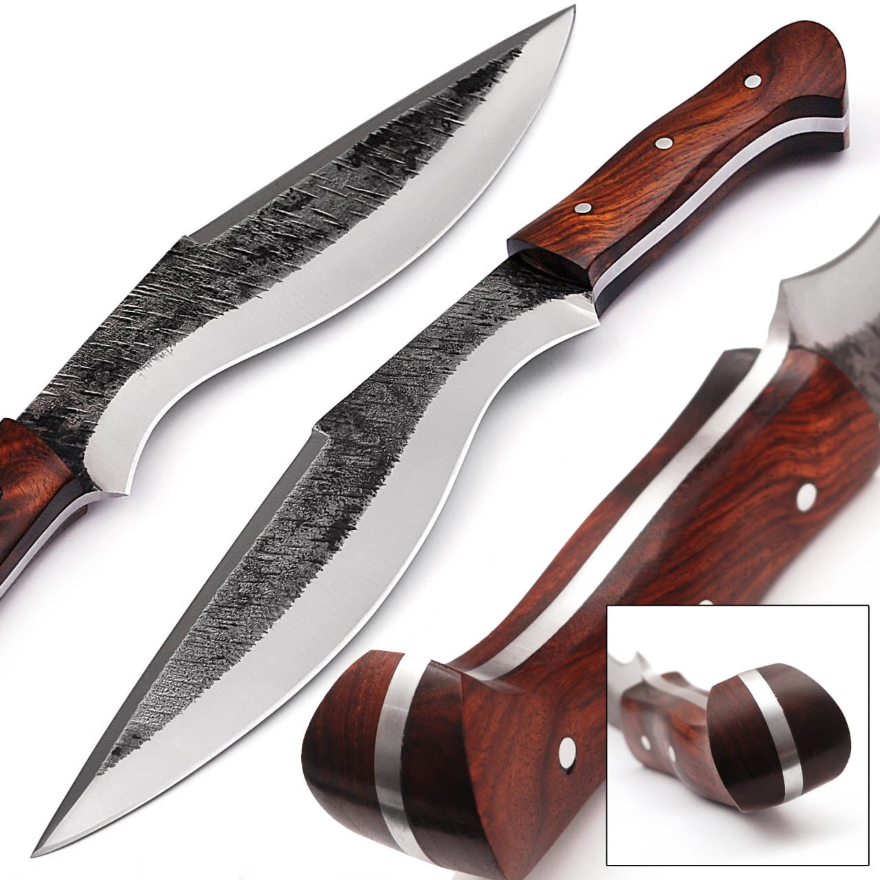 Big Game Hunter Full Tang Outdoor Kukri Machete Hunting Knife-0