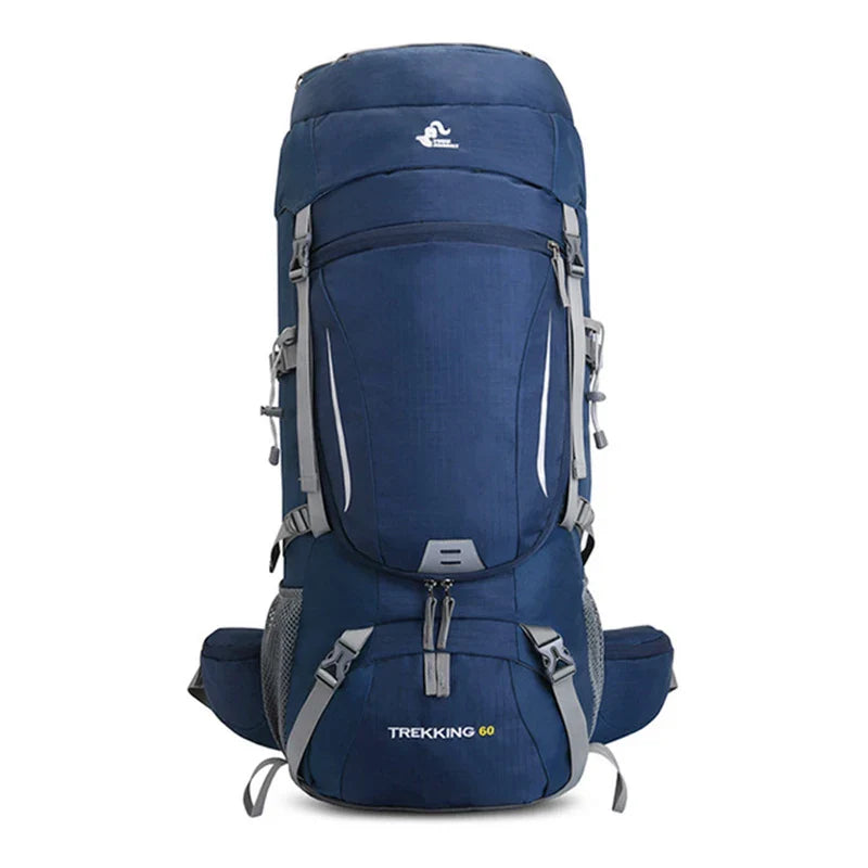 NNEOBA Waterproof Hiking Backpack Camping Rucksack Blue-0