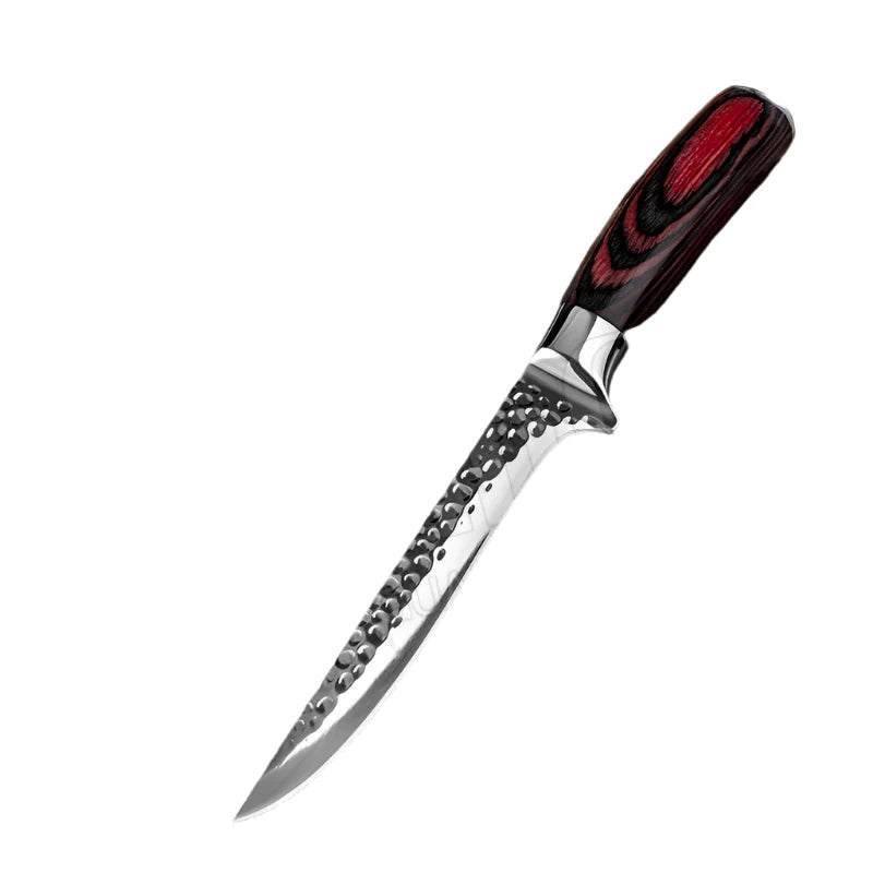 NNEOBA Handmade Stainless Steel Chef Boning Knife – Butcher Cleaver & Fishing Knife-0