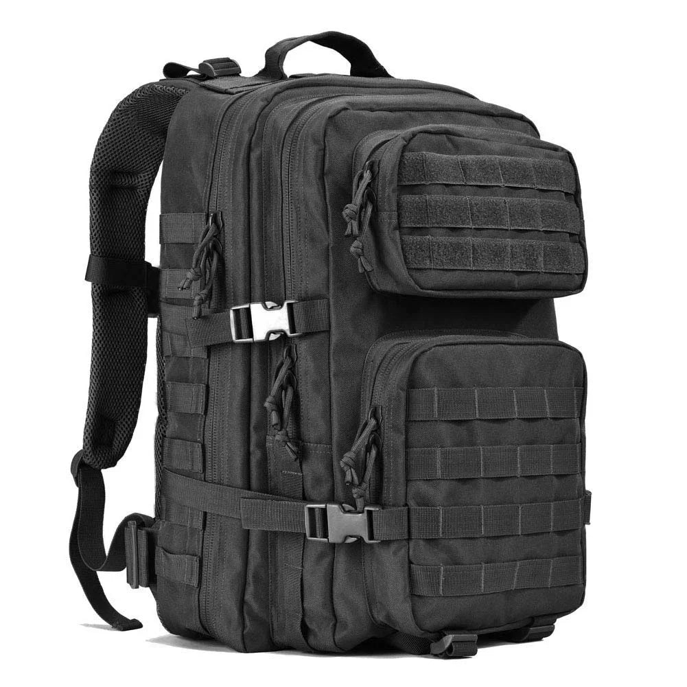NNEOBA 45L Tactical Molle Backpack Military-Grade Assault Pack Bug Out Bag Black-0