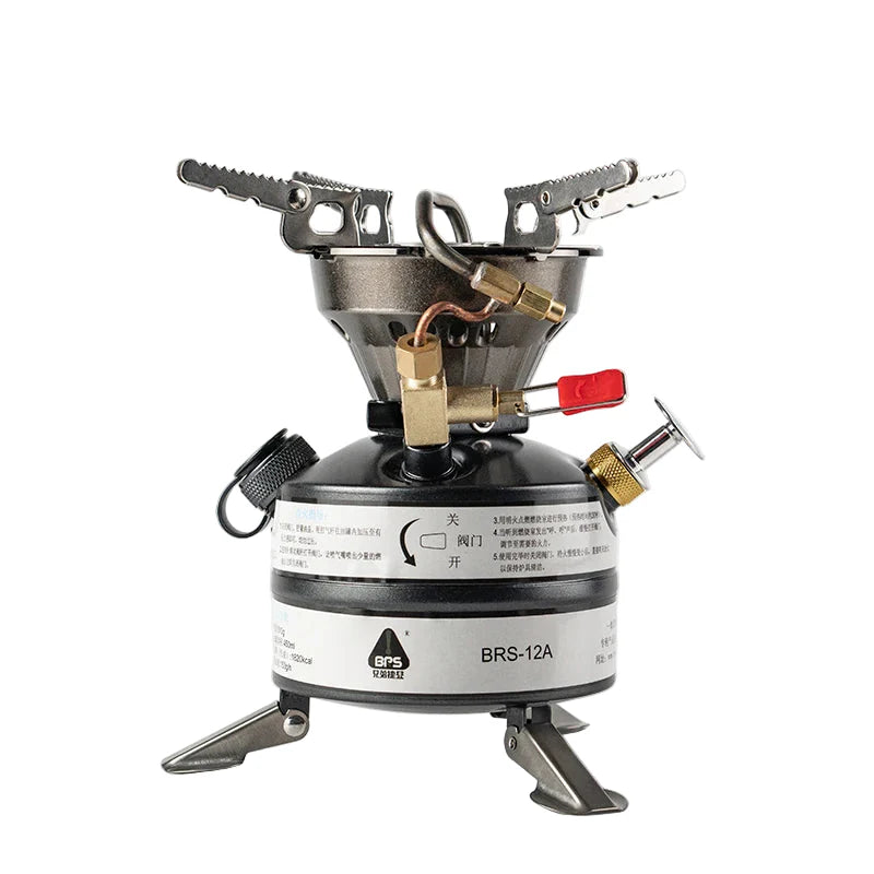 NNEOBA Outdoor Gasoline Camping Stove Black-0