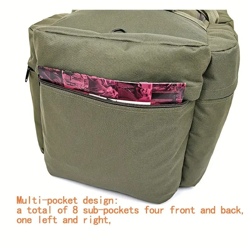 Military Duffel Backpack 80L Outdoor Travel Bag-4