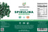 Hawaiian Spirulina Cold Pressed 500mg Tablets (64oz, 1814g), approximately 3628 tablets  (#10 Can)