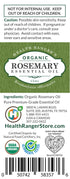 Organic Rosemary Essential Oil 0.5oz (15ml)