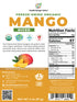 Organic Freeze-Dried Mango Diced 2 oz (57g)