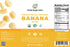 Freeze-Dried Organic Banana 14oz (396g) #10 Can (2-Pack)