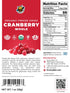 Organic Freeze-Dried Cranberry Whole 1 oz (28g)