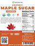 Organic Maple Sugar Powder 12oz (340g)
