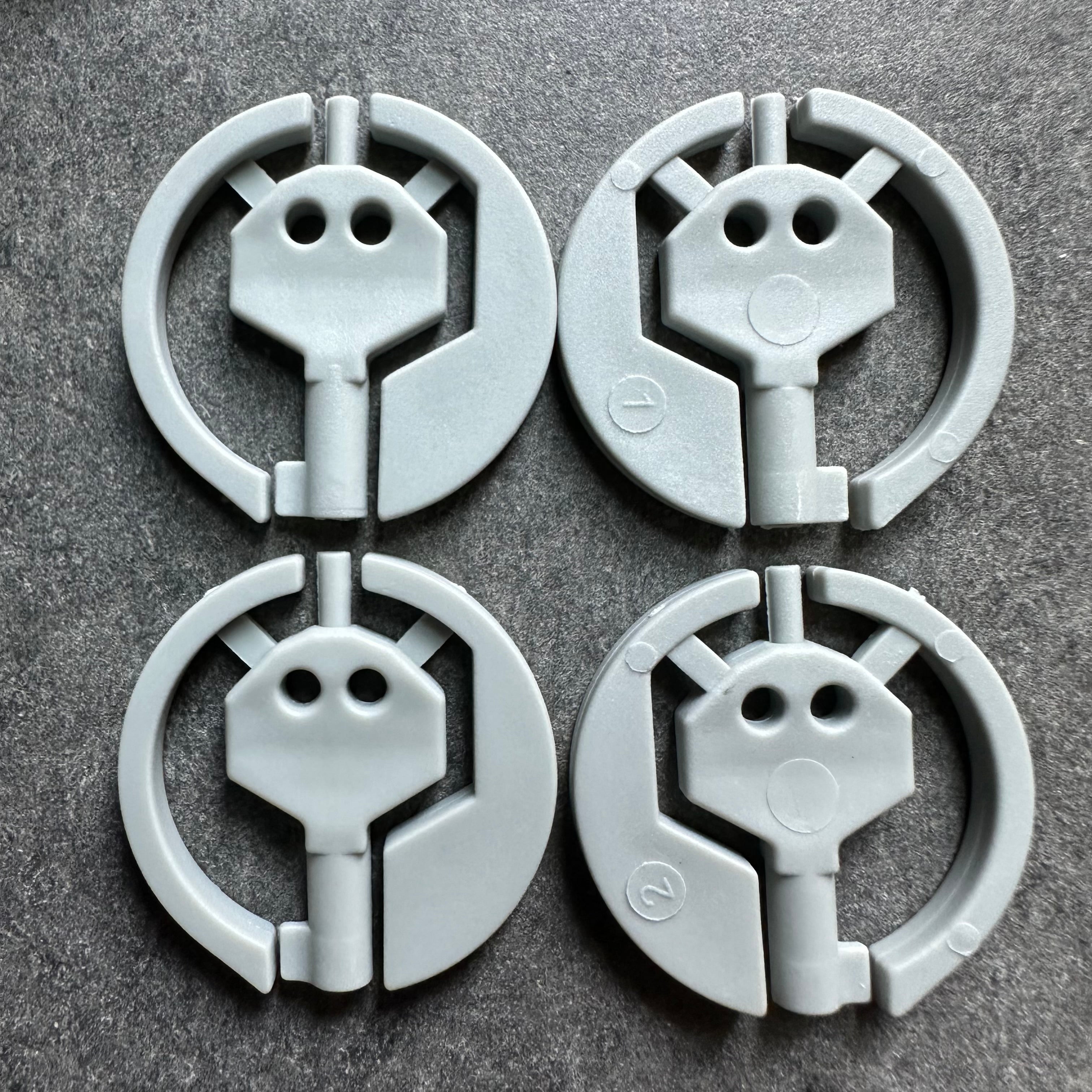 Emergency Handcuff Keys - 4-pack