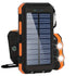 NNETM 10000mAh Portable Solar Power Bank with Dual USB-0