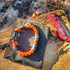 Camper Strap - Outdoor, Hike, & Kayak ready Survival Fire Starter Paracord Bracelet.