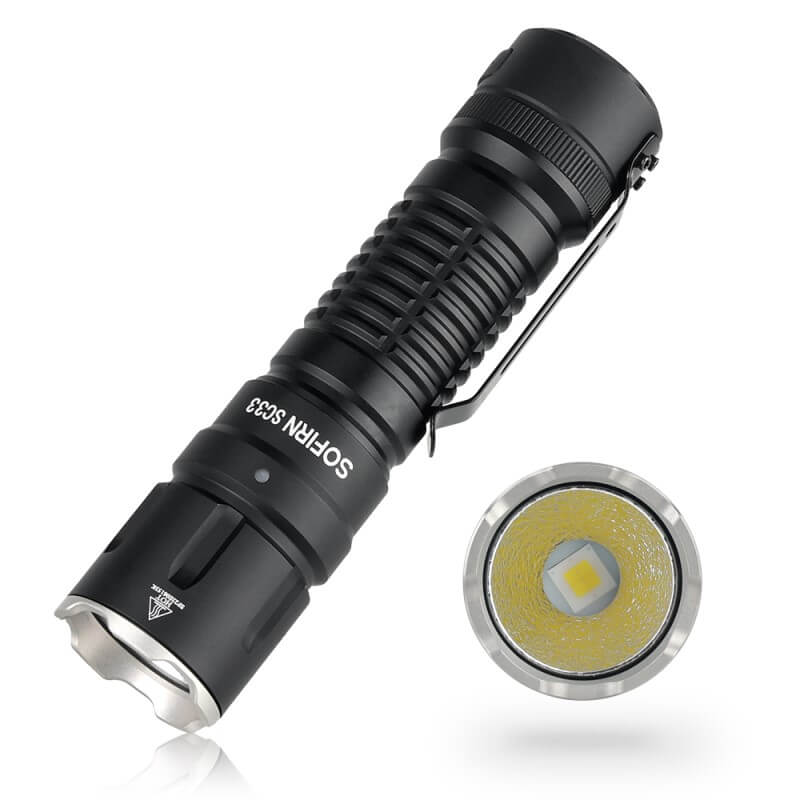 Sofirn SC33 5200lm USB C Rechargeable Flashlight-0