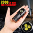 NNETM 2000LM USB Rechargeable LED Flashlight - 5 Modes, Waterproof, Lightweight-3