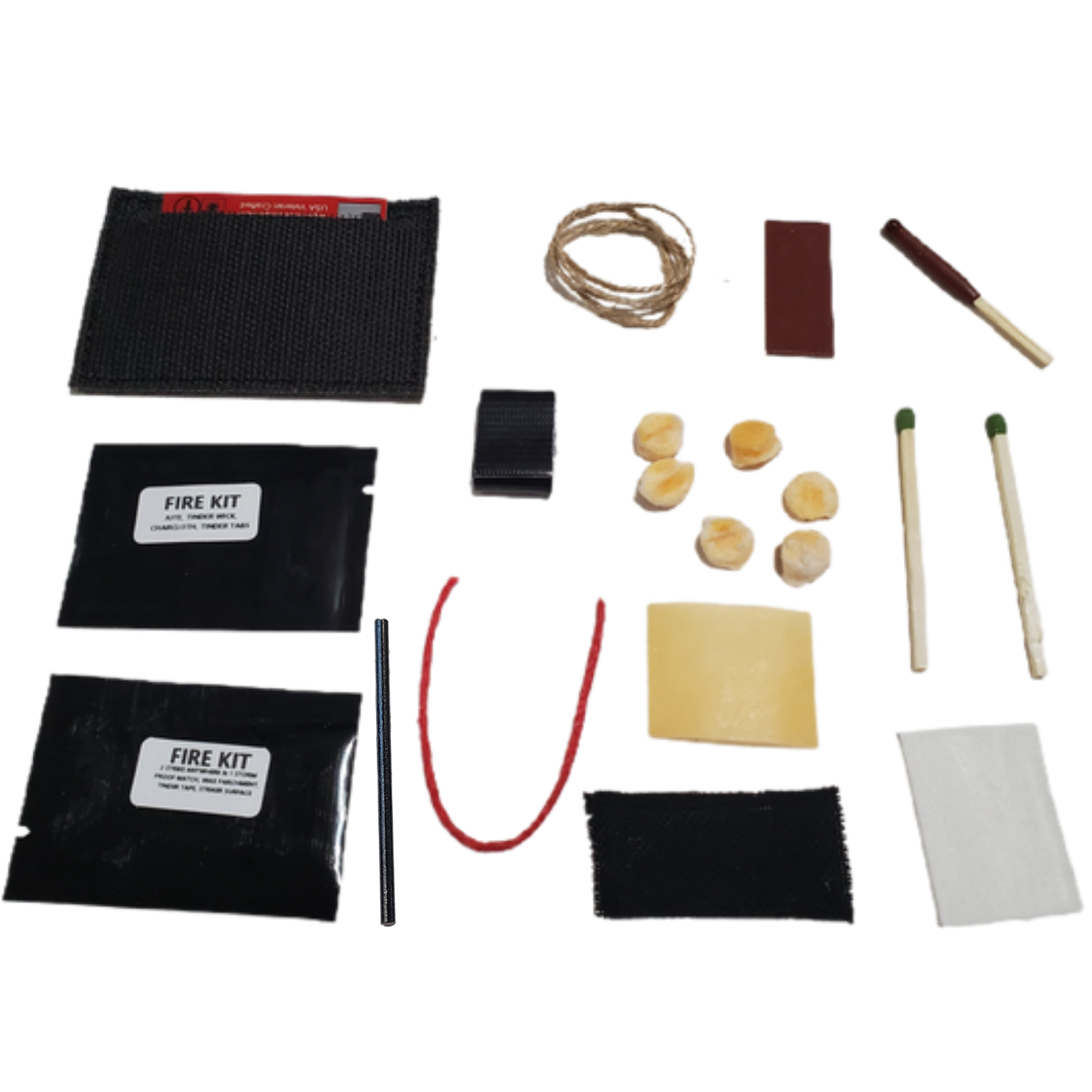 Fire Patch Kit: fire crafting supplies and tinder