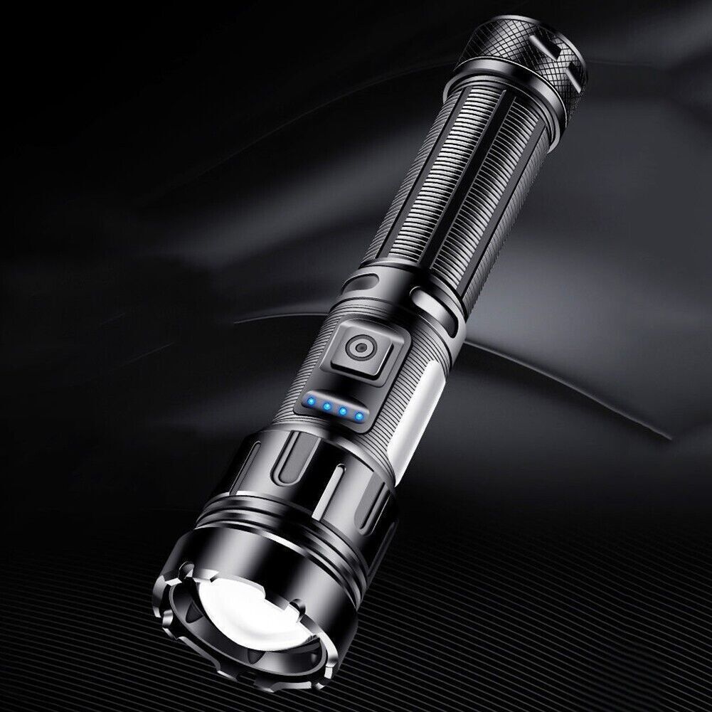 LED Flashlight with COB Work Light Rechargeable (5000LM)-2