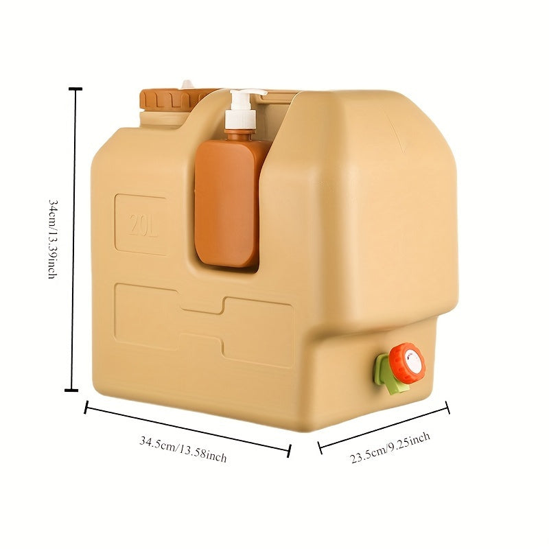 Camping Water Jug with Portable Faucet-1