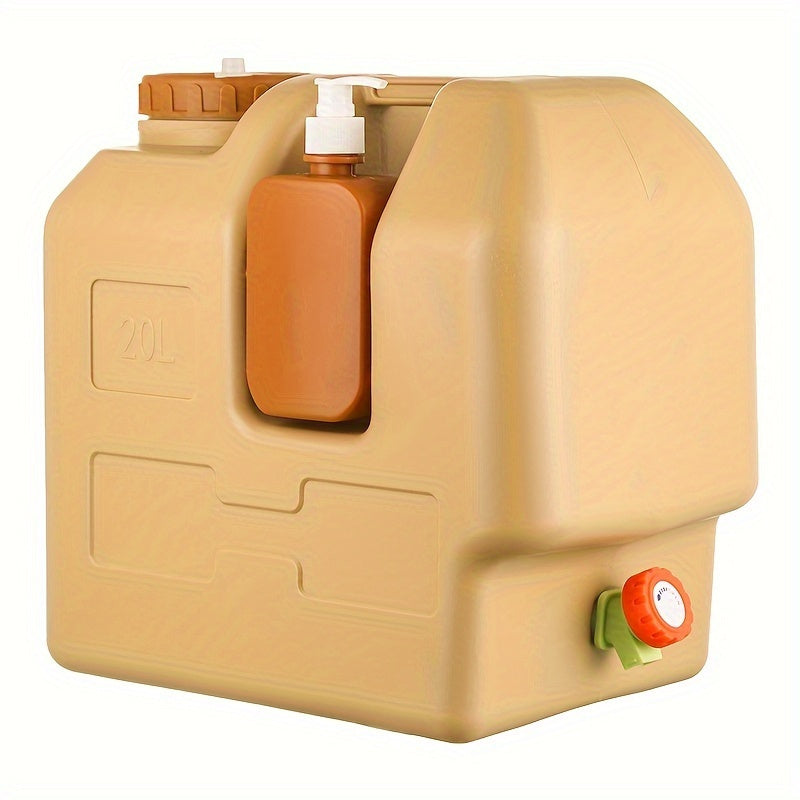 Camping Water Jug with Portable Faucet-0