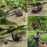 NNETM Fishing Rod Reel Combo Carbon Fiber