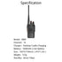 Ruyage Radio Analog Signal Walkie-Talkie(888S)