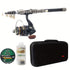 NNETM Braided Fishing Line Kit with Telescopic Rods-0