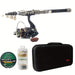NNETM Braided Fishing Line Kit with Telescopic Rods-0