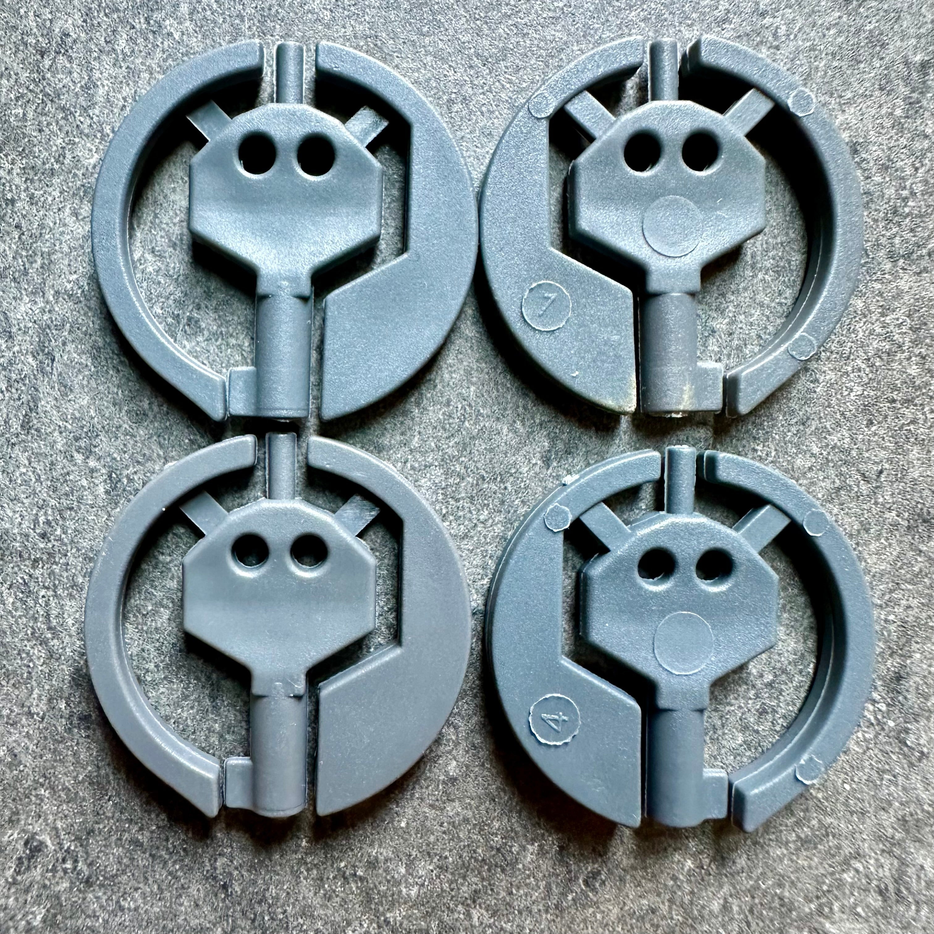 Emergency Handcuff Keys - 4-pack