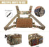 Tactical Chest Rig / Sub Abdominal Pouch Set-4