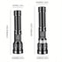 LED Flashlight with COB Work Light Rechargeable (5000LM)-3