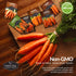 Carrots Collection - Scarlet Nantes, Imperator, Little Fingers, Chantenay Royal, Danvers and Tendersweet