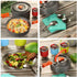Camping Cookware Kit Orange-4