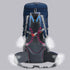NNEOBA Waterproof Hiking Backpack Camping Rucksack Blue-2