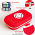 25 In 1 EVA Portable Car Home Outdoor Emergency Supplies Kit Survival Rescue Box(Red)