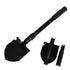 Multi-function Portable Folding Camping Shovel Survival Spade Outdoor Garden Shovel(Black)