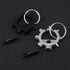 Multi-function Portable Outdoor Key Chain Screwdriver Bicycle Repair Tools(Black)