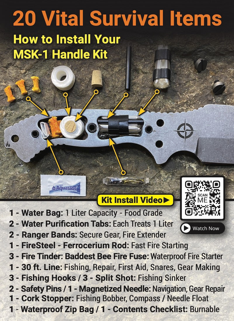 Msk Injuries Kit MSK-1® Survival Kit 2.0 – Operation Go Bag