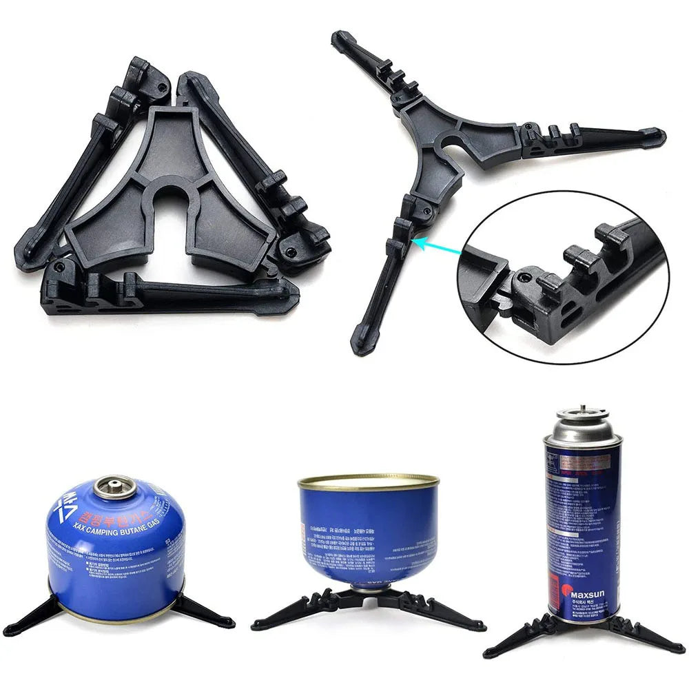 Camping Cookware Kit with Stove Green-3