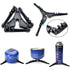 Camping Cookware Kit with Stove Green-3