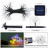 50 LEDs Bubble Ball Outdoor Garden Waterproof Christmas Spring Festival Decoration Solar Lamp String(Warm White)