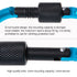 2 PCS D Shape Multi-function Outdoor Aluminium Alloy Mountaineering Buckle Lock, Random Color Delivery