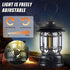 AOTU YT1030 Outdoor Retro Camping Light Emergency Hand Lamp(Black)