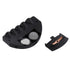 Head Light Lamp Cap Torch Bulb, 5 LED White Light, for Outdoor Fishing Camping Hunting(Black)