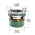 Portable Outdoor Alcohol Stove Green-1