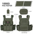 Tactical Plate Carrier Vest Quick Release Green-3