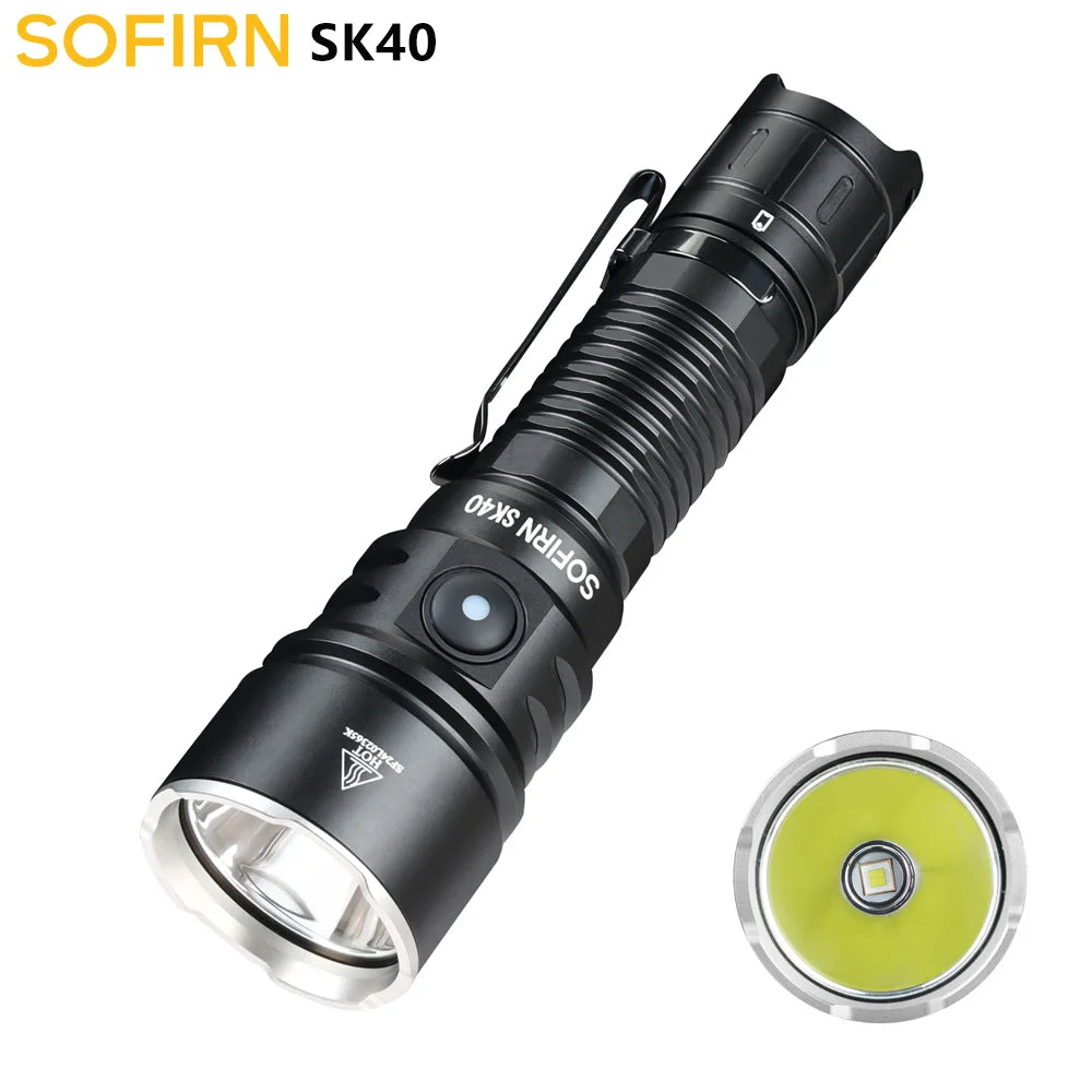 Sofirn SK40 3200 Lumens Dual Switch Tactical Flashlight-0