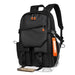 Waterproof Oxford Backpack Durable Travel Black-0